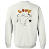 Love Ghost Flower Sweatshirt Back