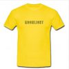 Moonlight Font T Shirt