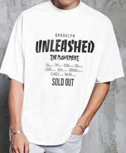 Unleashed Tour Date T shirt