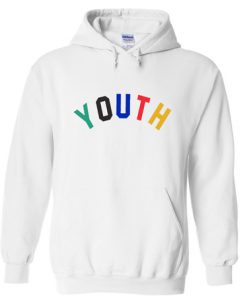 Youth Colorful Font Hoodie