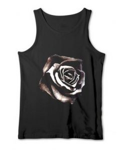 Black Rose Tank Tops