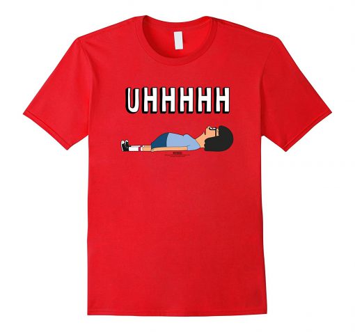 Bob Burgers Uhhh Tina Lying on Floor Shirt