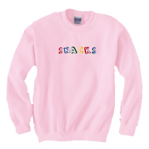 Snacks Colorful logo Sweatshirt