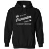 I Love Alexandra Hoodie