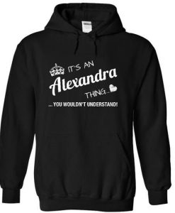 I Love Alexandra Hoodie