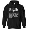 Book Hangover Hoodie Black