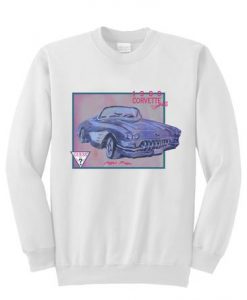 Corvette Convertible Style Sweatshirt