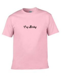 Cry Baby Pink T Shirt