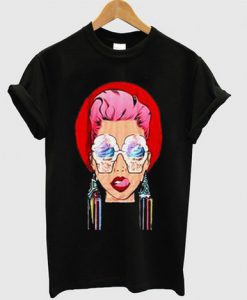 Ice Cream Printing Style Graphic Shirt