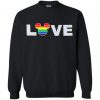 Mickey Rainbow love sweater
