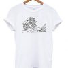 Ocean Waves Coaster T Shirt