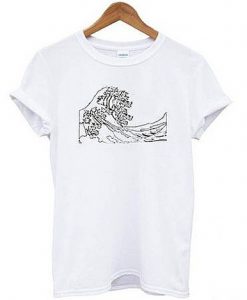 Ocean Waves Coaster T Shirt
