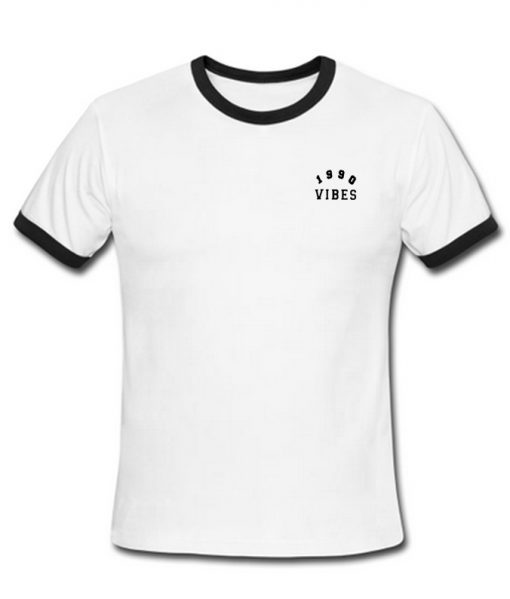 1990 Vibes ringer shirt
