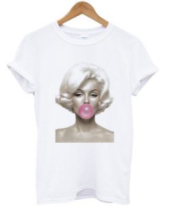 Marilyn Monroe Bubble Gum T Shirt