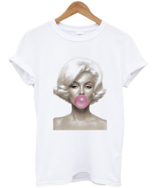 Marilyn Monroe Bubble Gum T Shirt