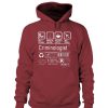 Criminologist Graphic Hoodie