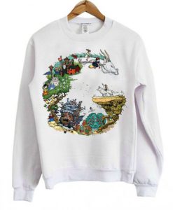 Dragon Studio Ghibli Anime Sweatshirt