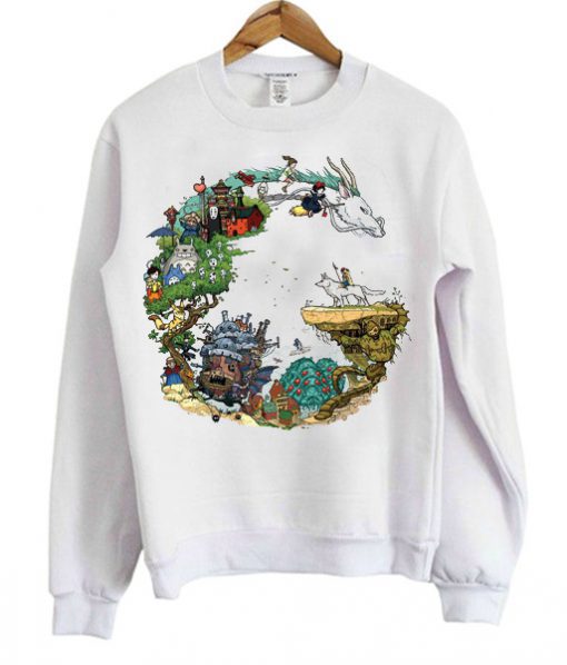 Dragon Studio Ghibli Anime Sweatshirt