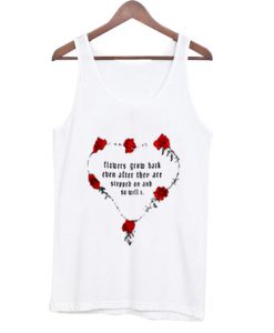 Flower Grow Back Tank Top