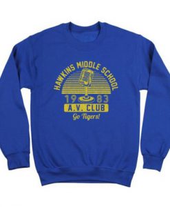 Hawkins Middle School Go Tigers Sweatshirt