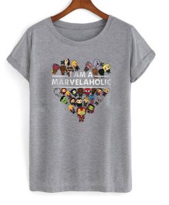 I Am A Marvelaholic T Shirt