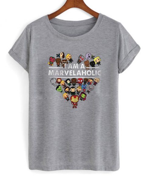 I Am A Marvelaholic T Shirt