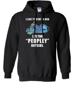 I Like Too Stay In Bed Stitch Hoodie