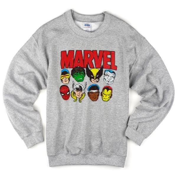 comic strip sweatshirt