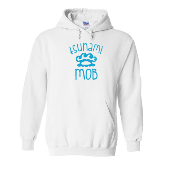 Tsunami Mob Graphic Hoodie