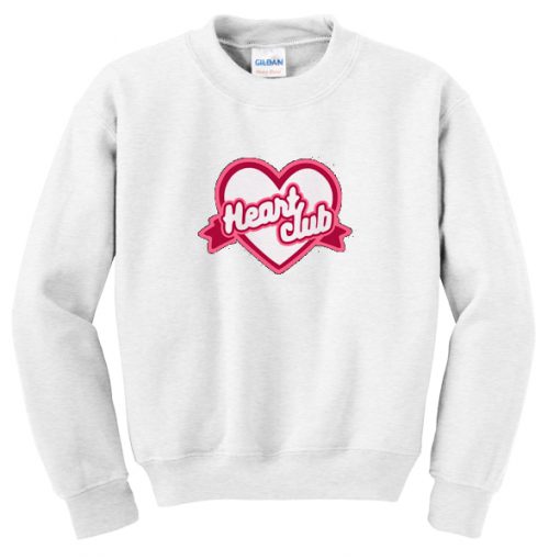 Heart Club Luv Logo Sweatshirt