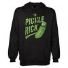 Je suis Pickle Rick avec Capuche Noir Hoodie