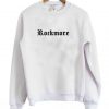 Rockmore Font Sweatshirt