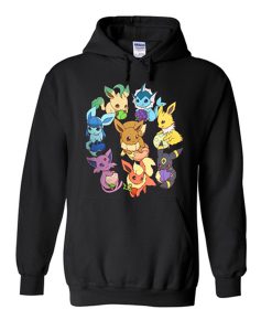 eevee evolution hoodie
