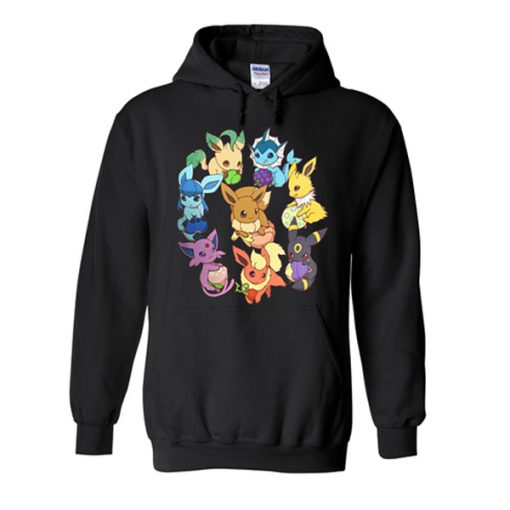 eevee evolution hoodie