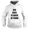 Big dick is back in town Hoodie