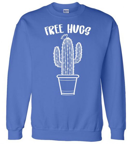 Free Hugs Cactus Sweatshirt