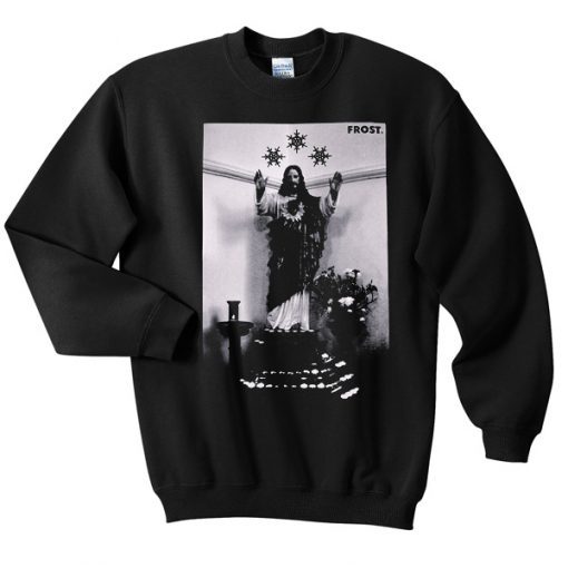 Frost Jesus Crewneck Sweatshirt