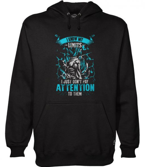 Goku I Know My Limits Hoodie