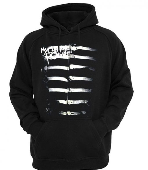 my chemical romance zip up hoodie