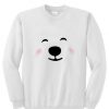 Polar Bear Face Sweatshirt