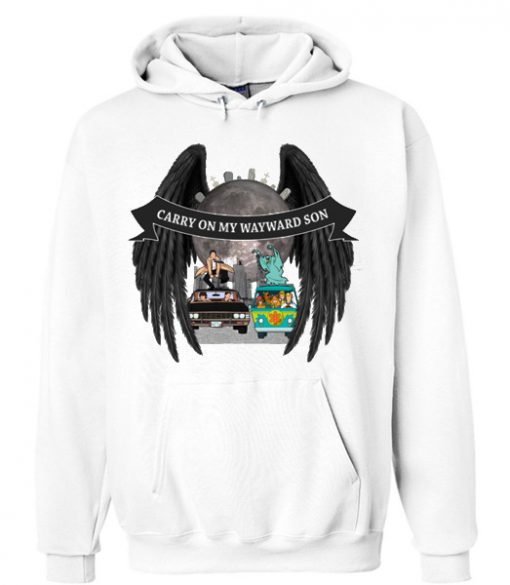 Scooby Doo Supernatural Carry On My Wayward Son Hoodie
