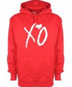 X Love O logo hoodie