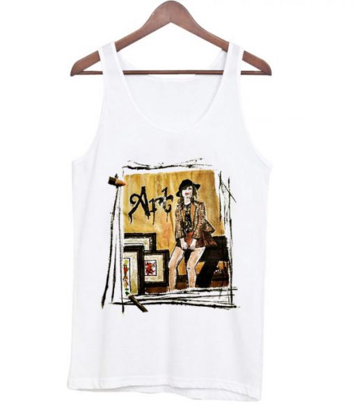 art sketch tanktop