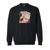 bald head graphic sweatshirt