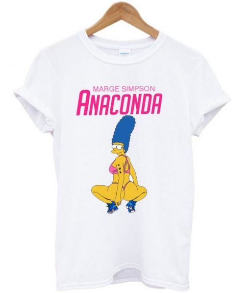 marge simpson anaconda t shirt