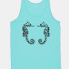 sea horses tank top