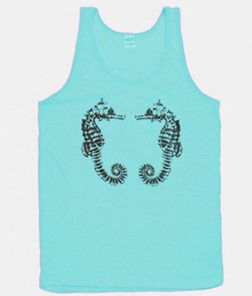 sea horses tank top