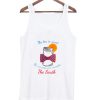 the tea is sweet tanktop