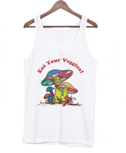Eat Your Veggies Mushroom Tank top