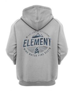 Element Wilderness Survival Hoodie Back